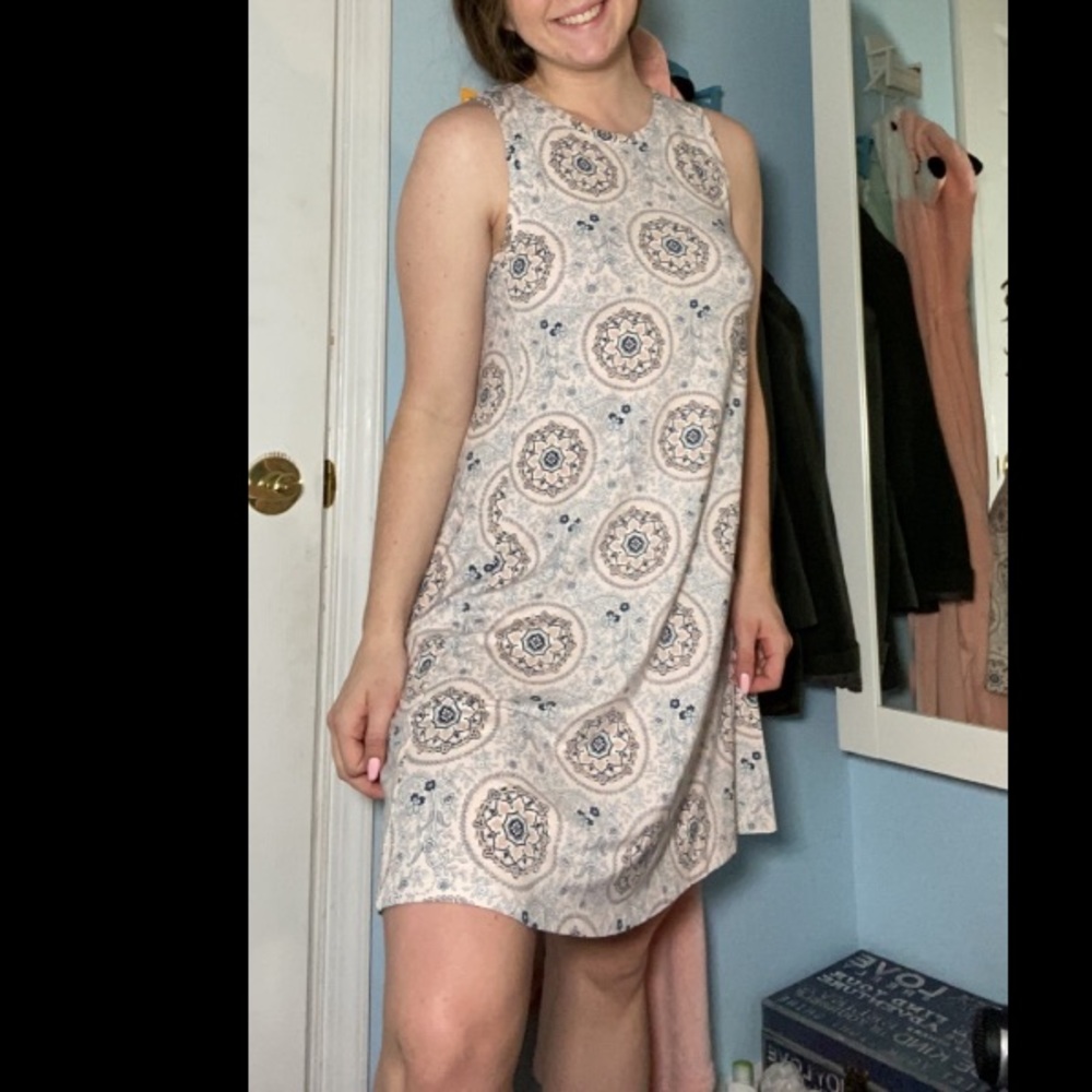 Pastel Mini tee shirt dress